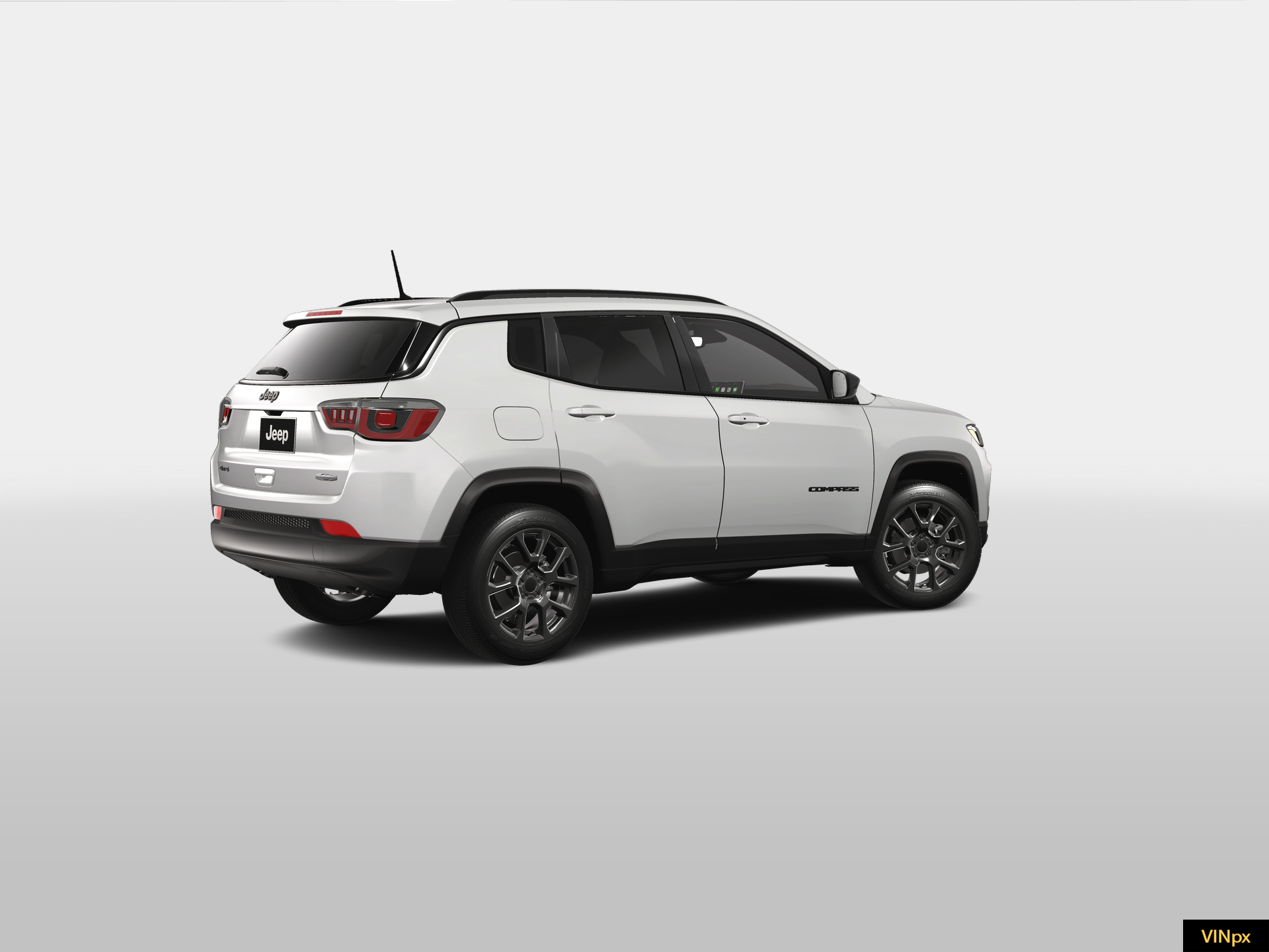 New 2026 Bright White Clear-Coat Exterior Paint Jeep Latitude image 8