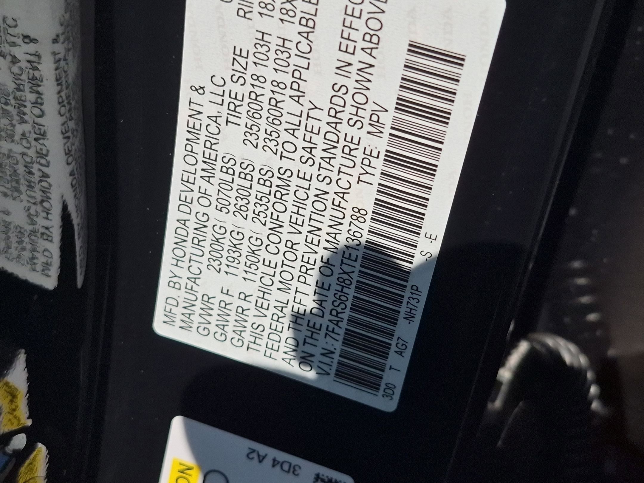 New 2026 Crystal Black Pearl Honda Sport-L image 16