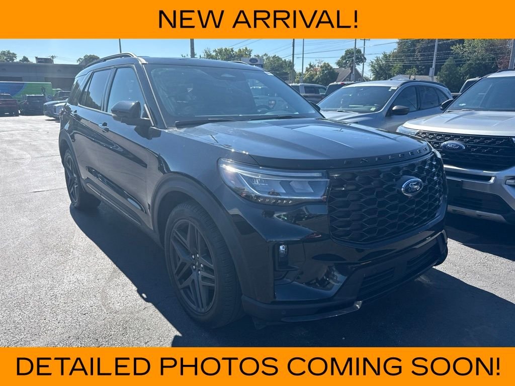 Certified Used 2025 Black Metallic Ford ST image 2