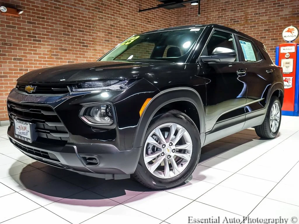 Used 2023 Mosaic Black Metallic Chevrolet LS image 2
