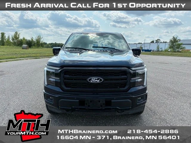 Certified Used 2025 Blue Ford Lariat image 3