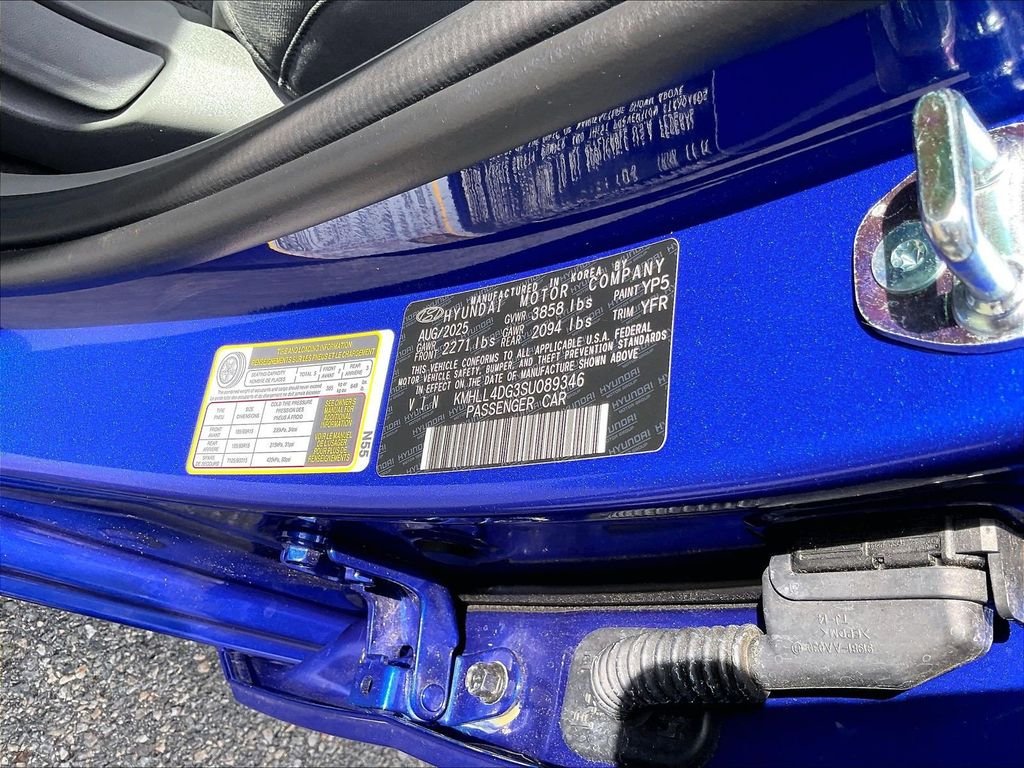 Used 2025 Blue Hyundai SE image 34