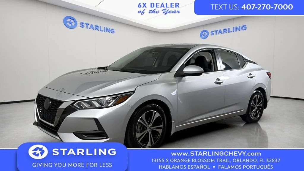Used 2022 Silver Nissan SV Xtronic CVT image 1