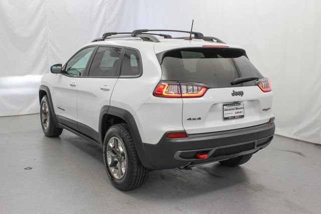 Used 2019 White Jeep Trailhawk 4x4 image 9