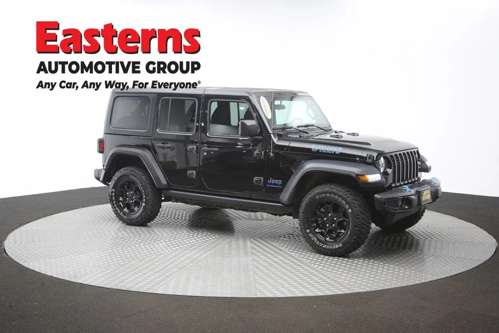 Used 2023 Black Jeep Willys 4xe image 48