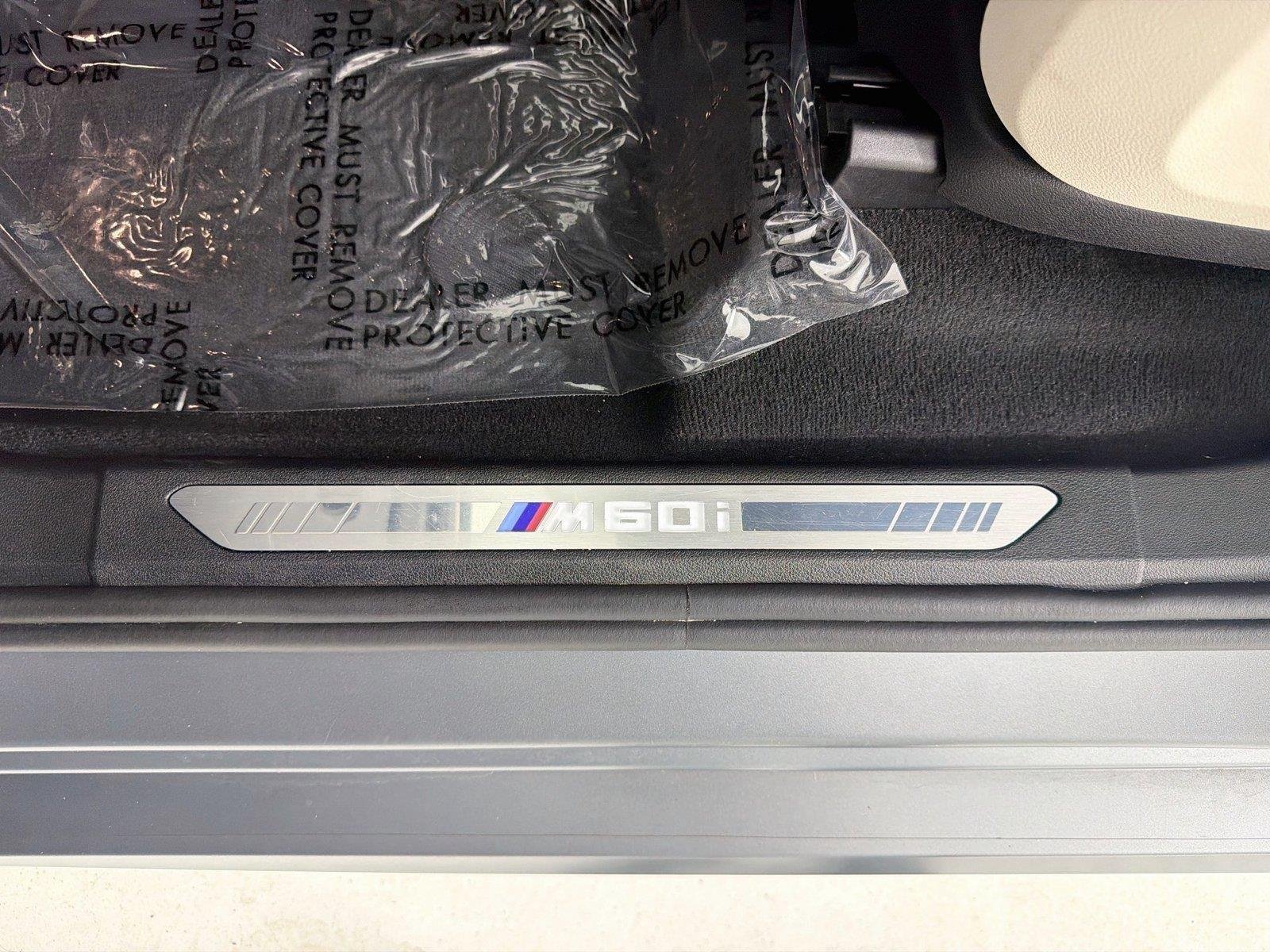 Used 2025 Frozen Pure Grey Metallic BMW M60i image 11