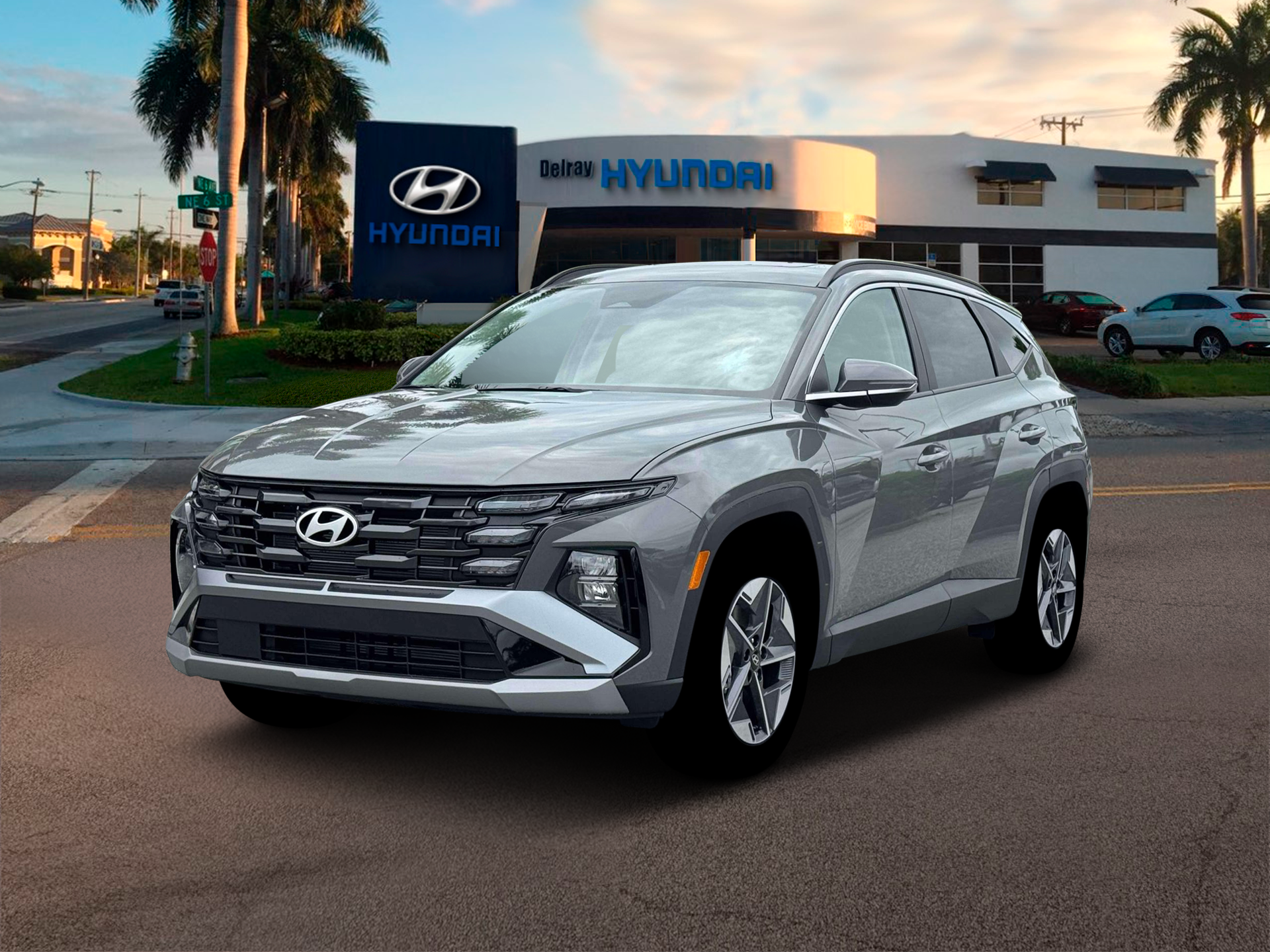 New 2026 Gray Hyundai SEL Premium image 1