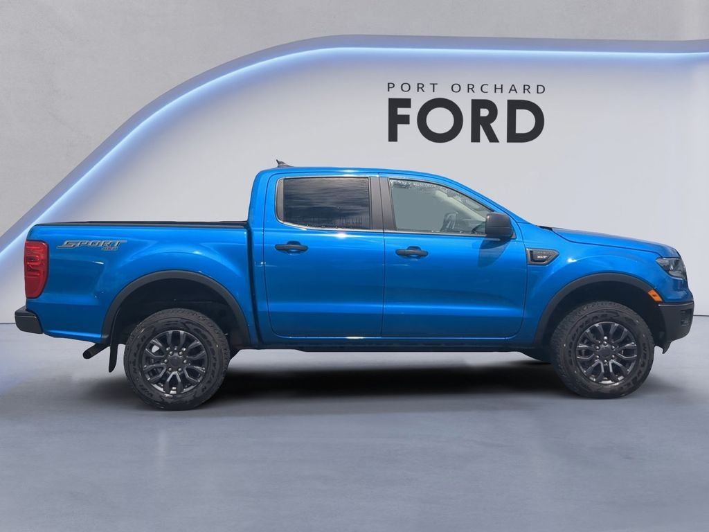 Used 2021 Blue Metallic Ford XLT image 8