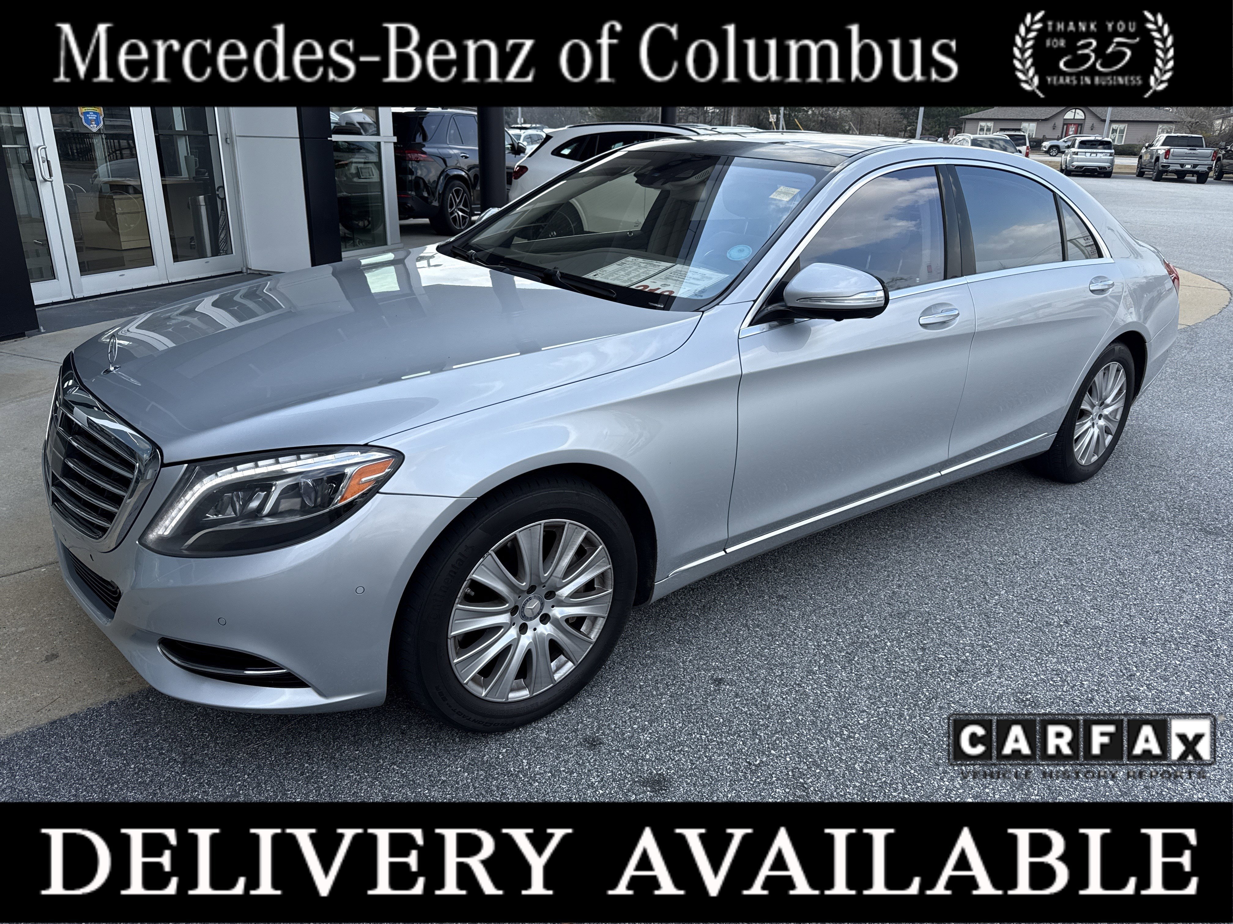 2015 Mercedes-Benz S-Class S550