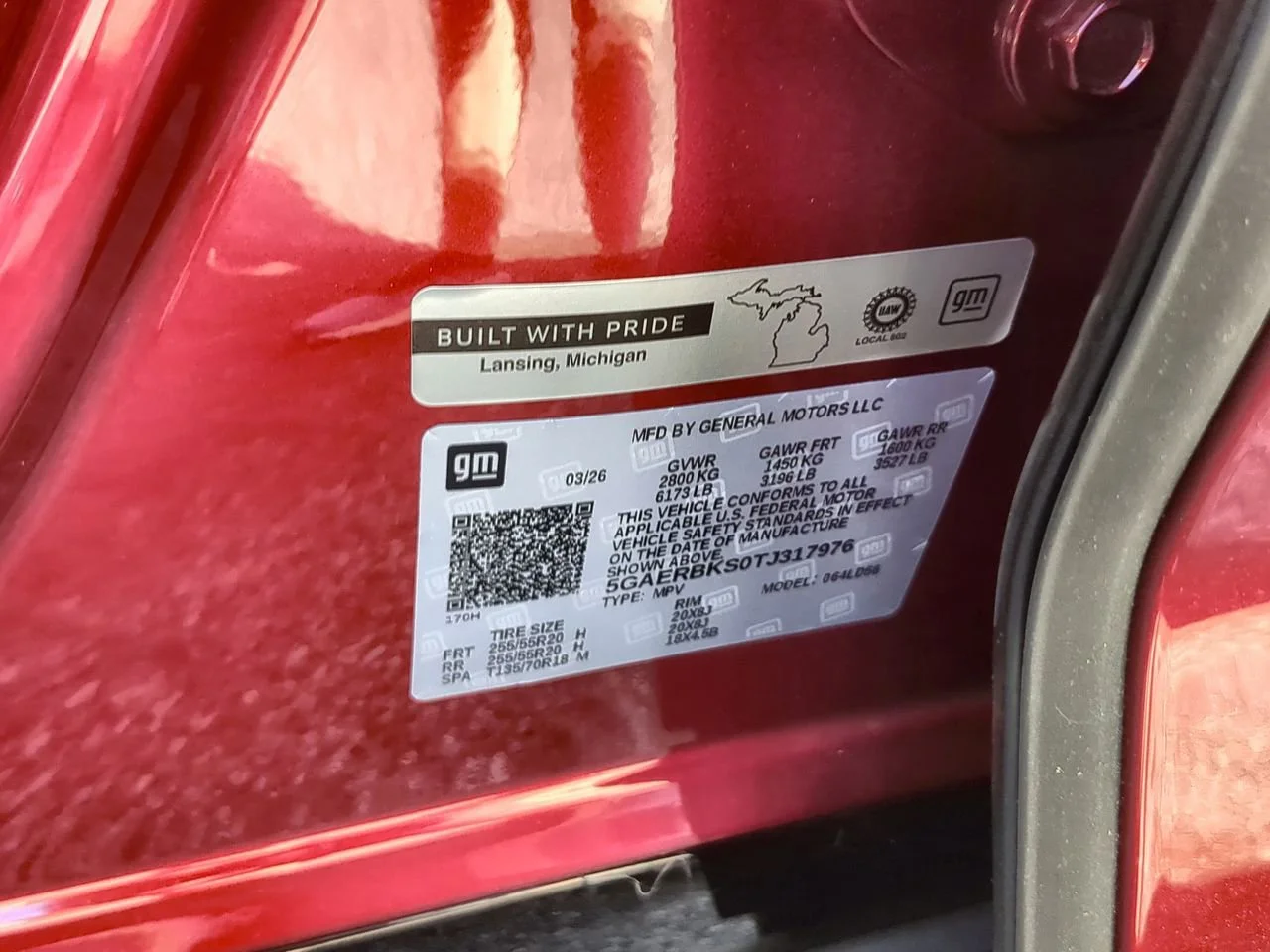 New 2026 Cherry Red Tintcoat Buick Sport Touring image 35