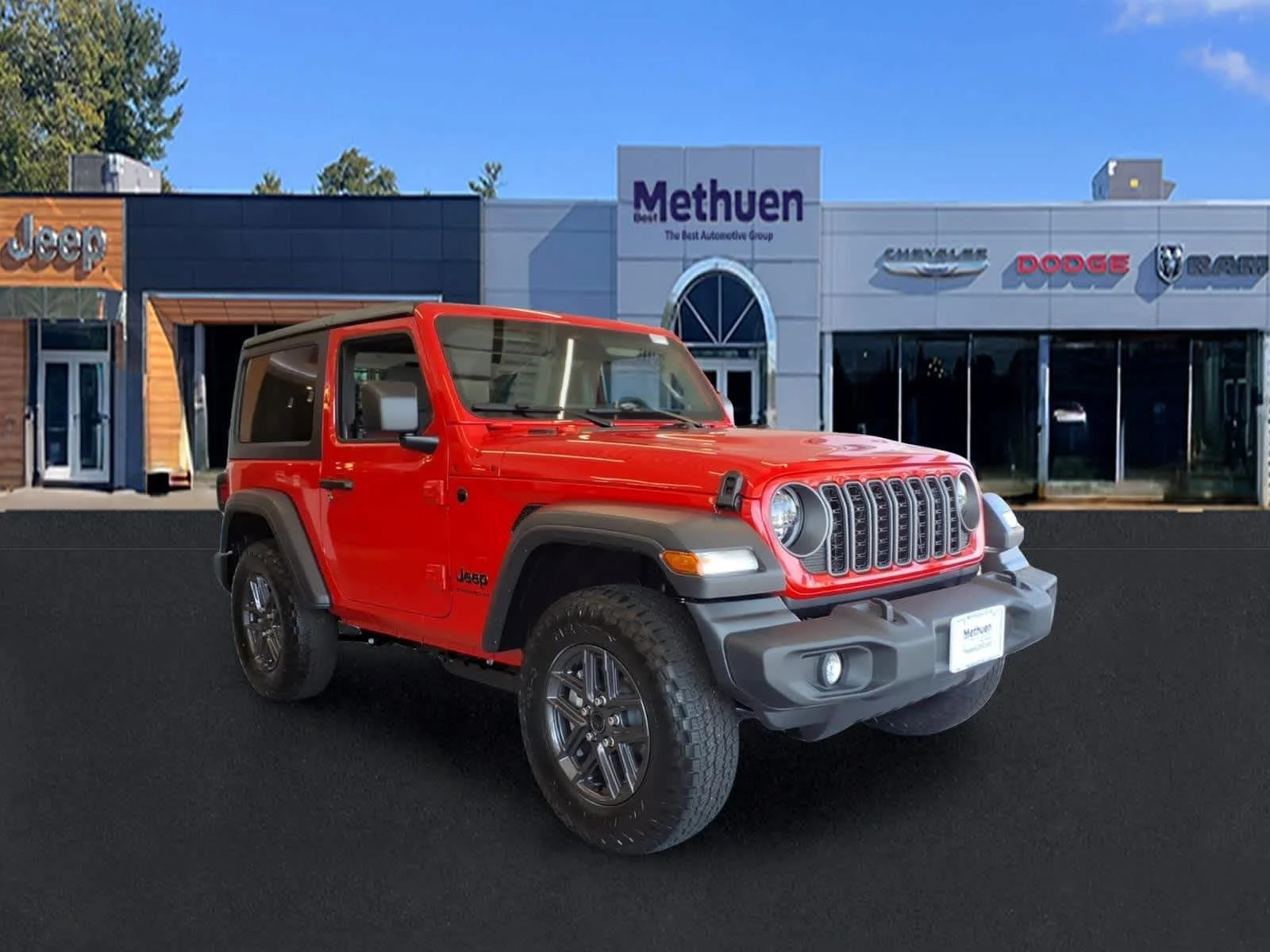 New 2026 Firecracker Red Clearcoat Jeep Sport S image 1