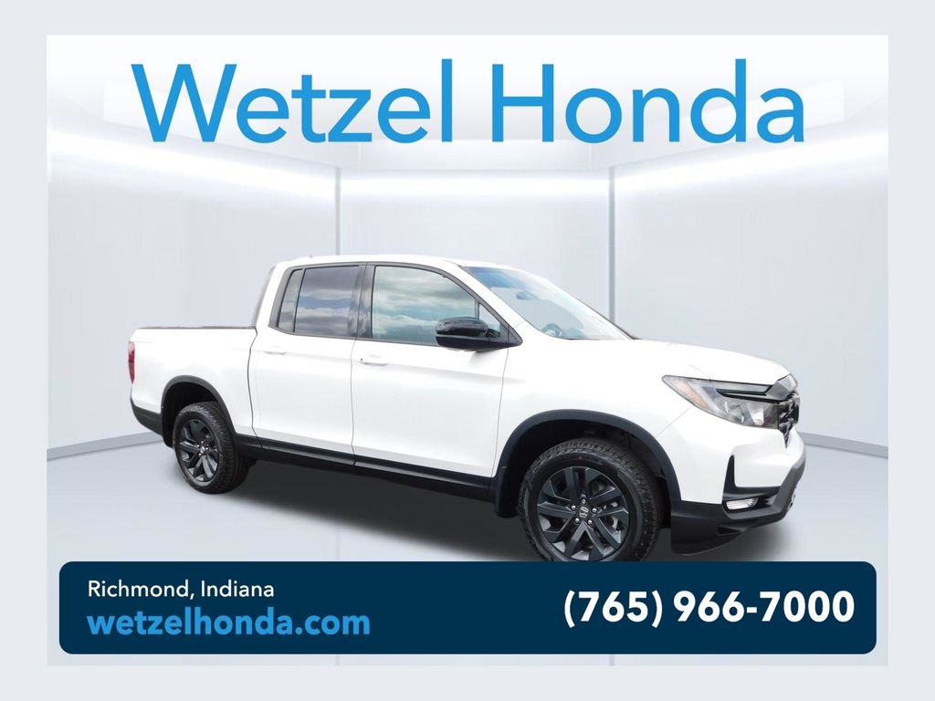 New 2026 Platinum White Pearl Honda Sport image 1