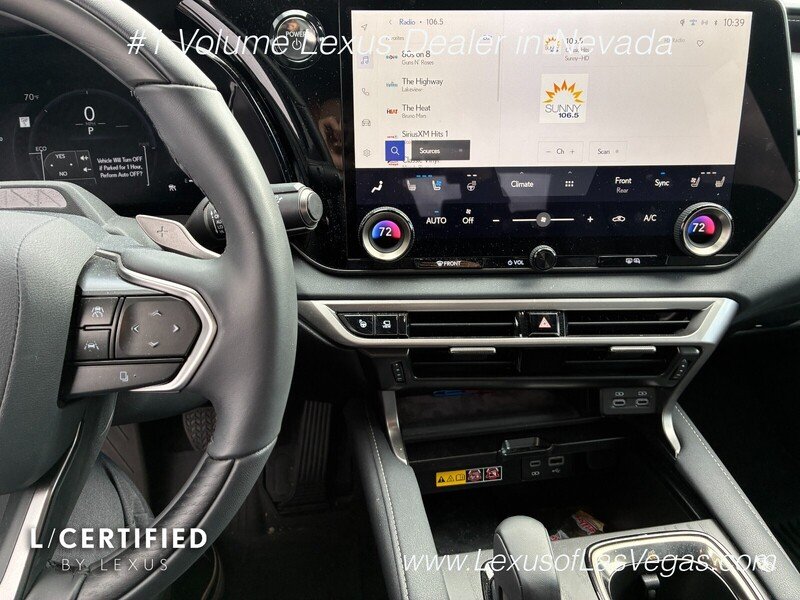 Certified Used 2025 Caviar Lexus 350h Premium Plus image 6