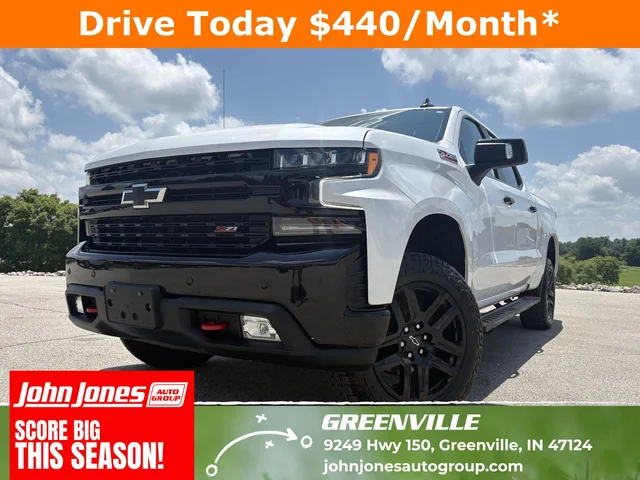 Pre-Owned 2021 Chevrolet Silverado 1500 LT Trail Boss Four Wheel Drive Crew Cab Pickup