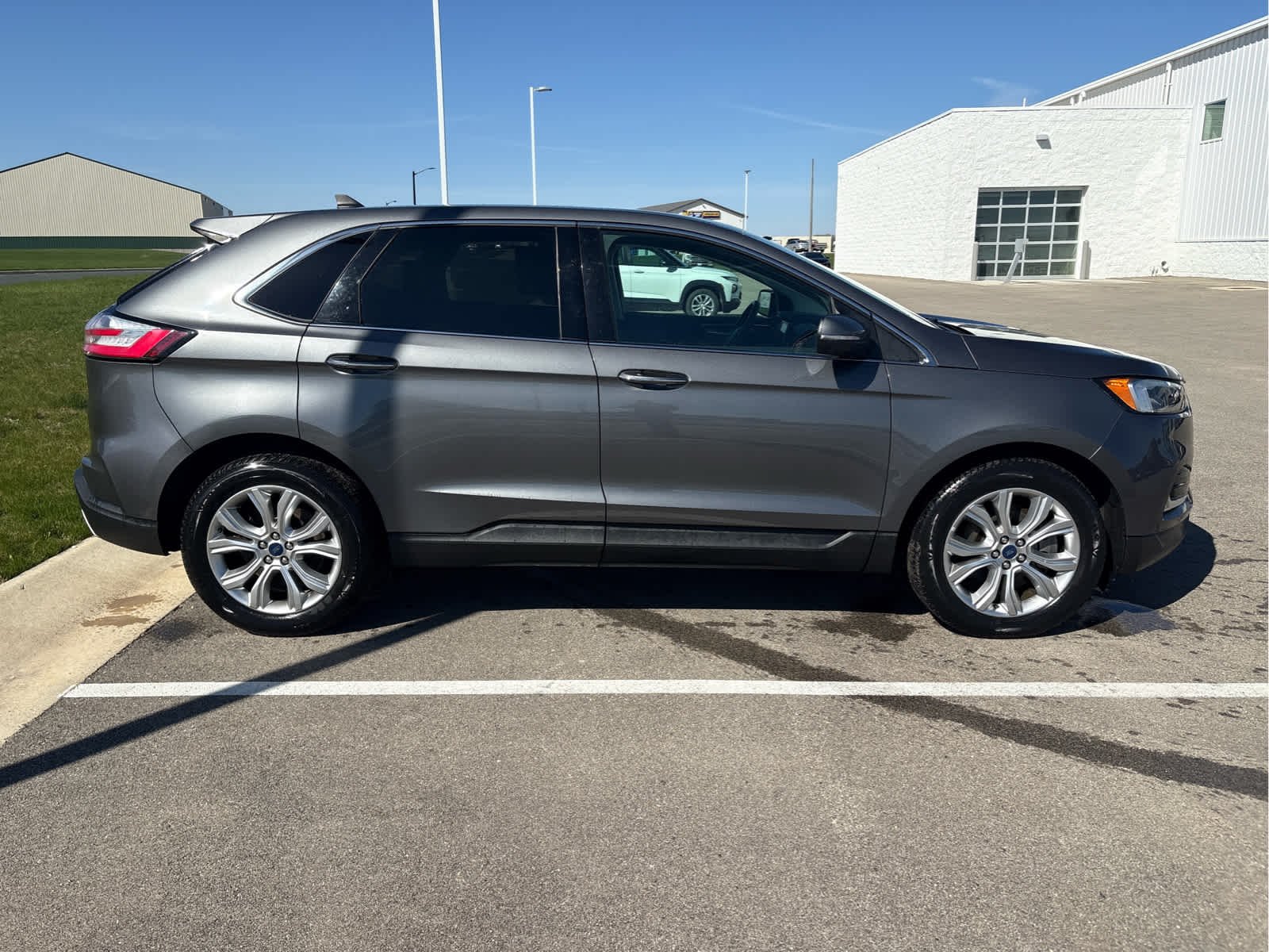 Used 2022 Ford Edge Titanium with VIN 2FMPK4K96NBA92194 for sale in Spring Valley, Minnesota