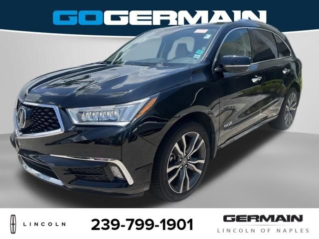 Used 2020 Black Acura Advance image 1
