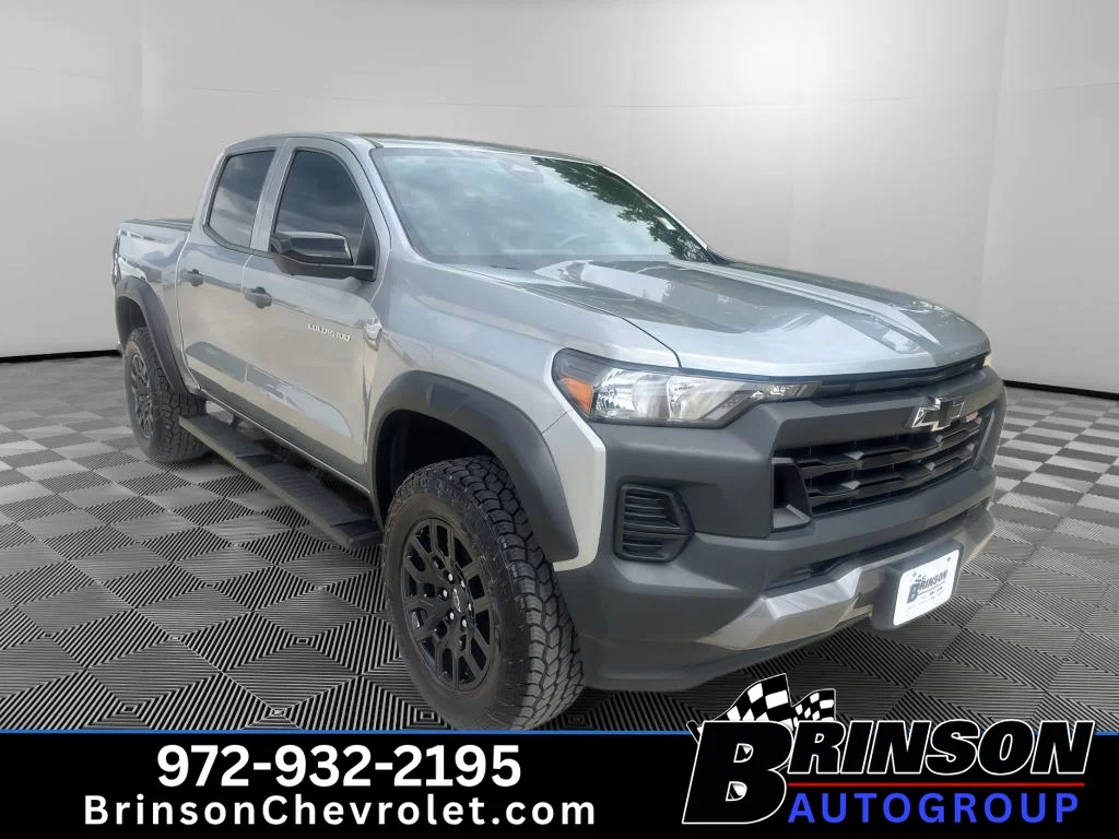 Used 2023 Sterling Gray Metallic Chevrolet 4WD Trail Boss image 3