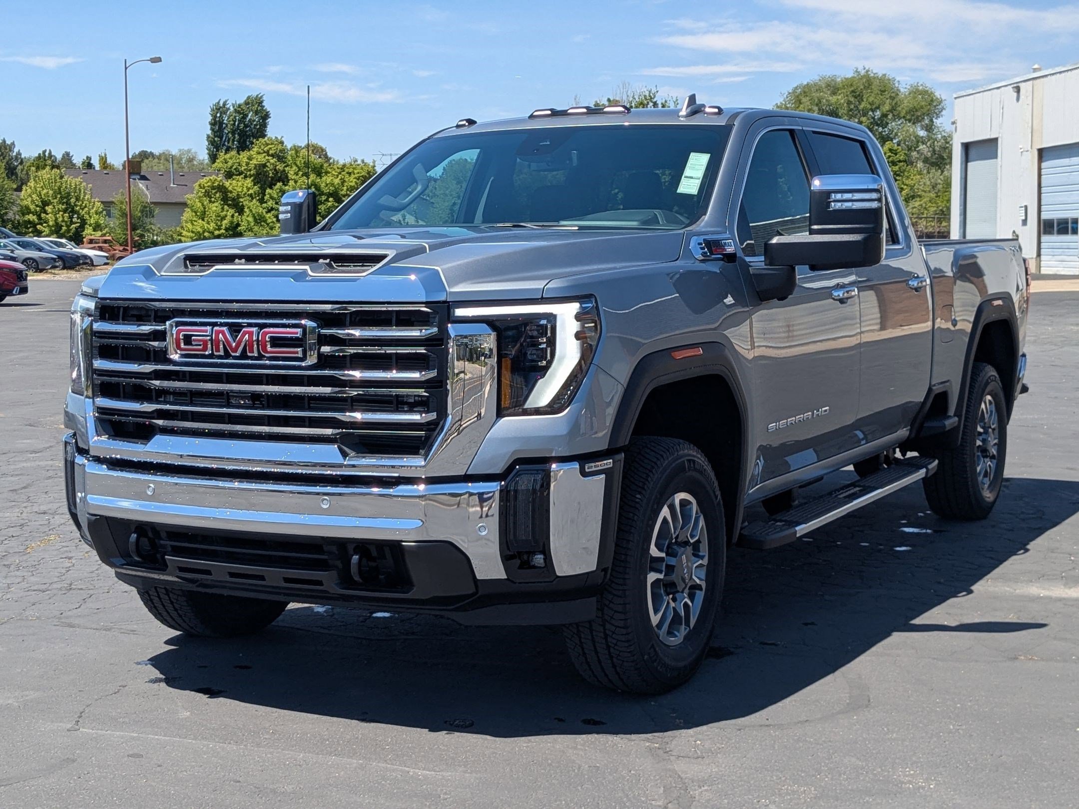 New 2026 Sterling Metallic GMC SLT image 8