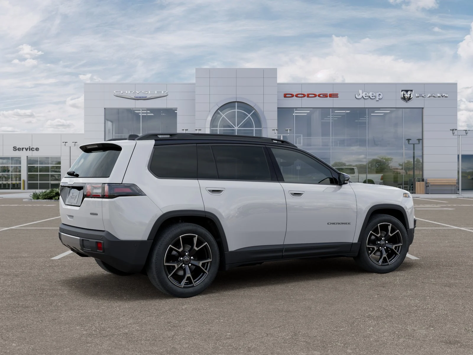 New 2026 Bright White Clear-Coat Exterior Paint Jeep Overland image 36