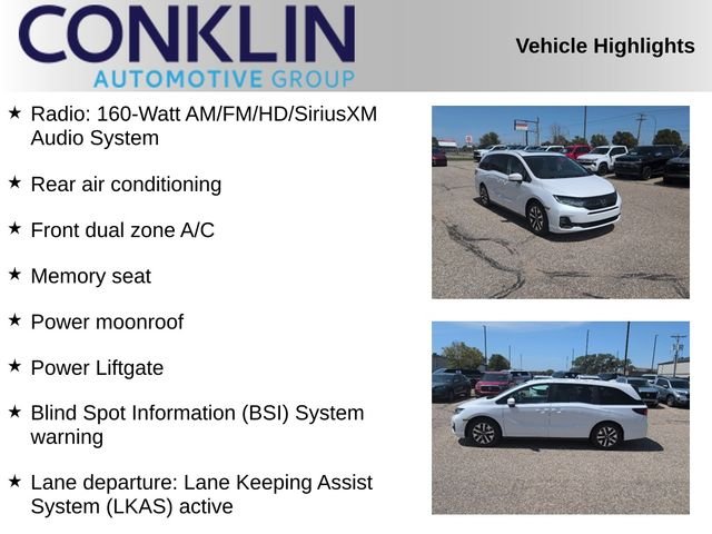 New 2026 Platinum White Pearl Honda EX-L image 2