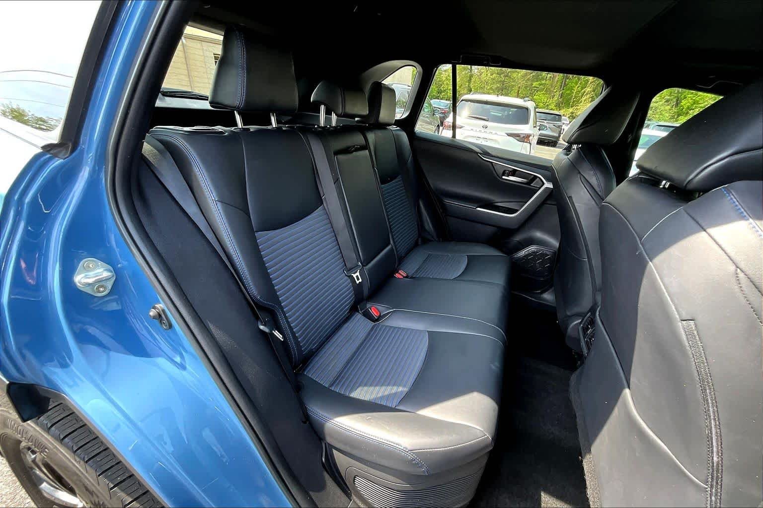 Used 2024 Cavalry Blue/Midnight Black Metallic Toyota Hybrid XSE image 20