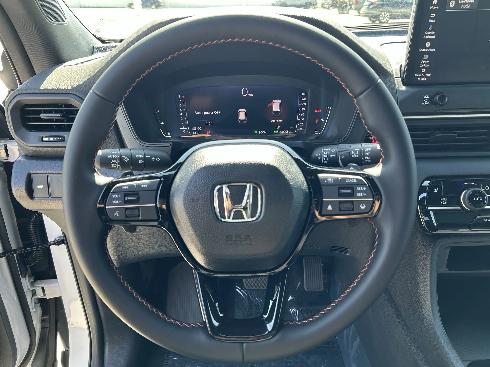 New 2026 Platinum White Pearl Honda Sport image 11