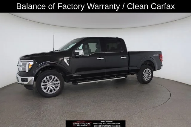 Used 2025 Black Ford Lariat image 4