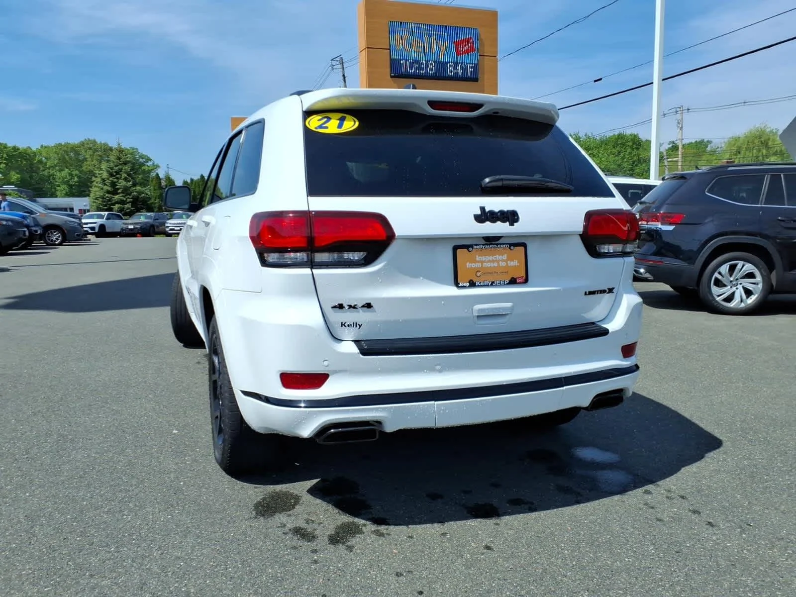 Certified Used 2021 Bright White Clear Coat Jeep Limited X image 10