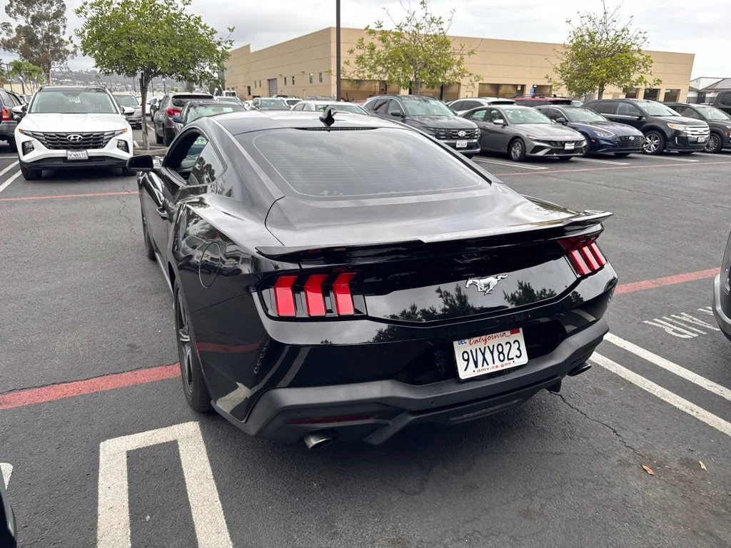 Used 2024 Black Ford EcoBoost Premium image 2