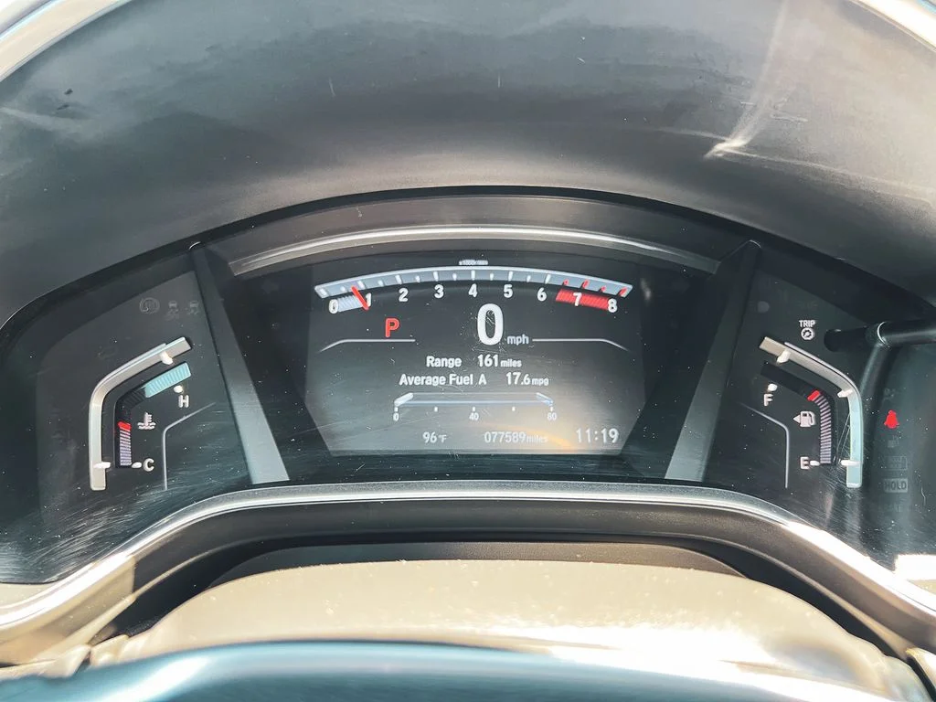 Certified Used 2019 Platinum White Pearl Honda EX image 17
