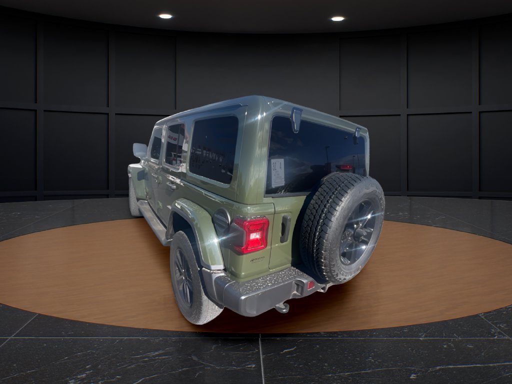 Certified Used 2021 Green Jeep Unlimited Sahara Altitude image 7
