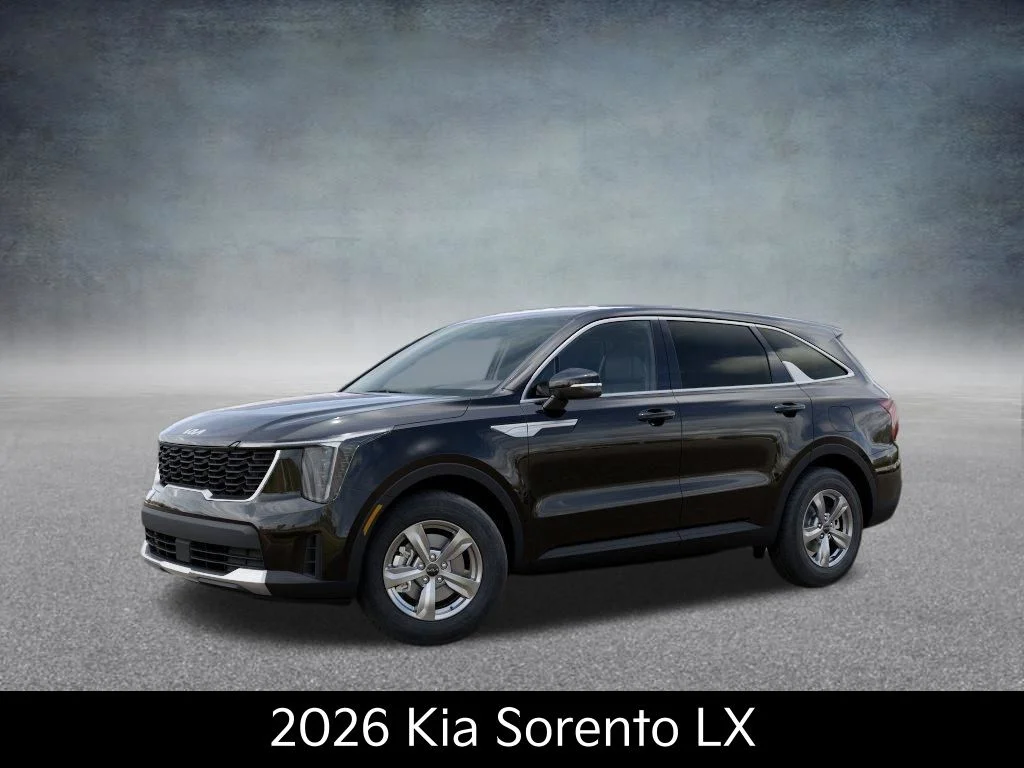 New 2026 Ebony Black Kia LX image 3