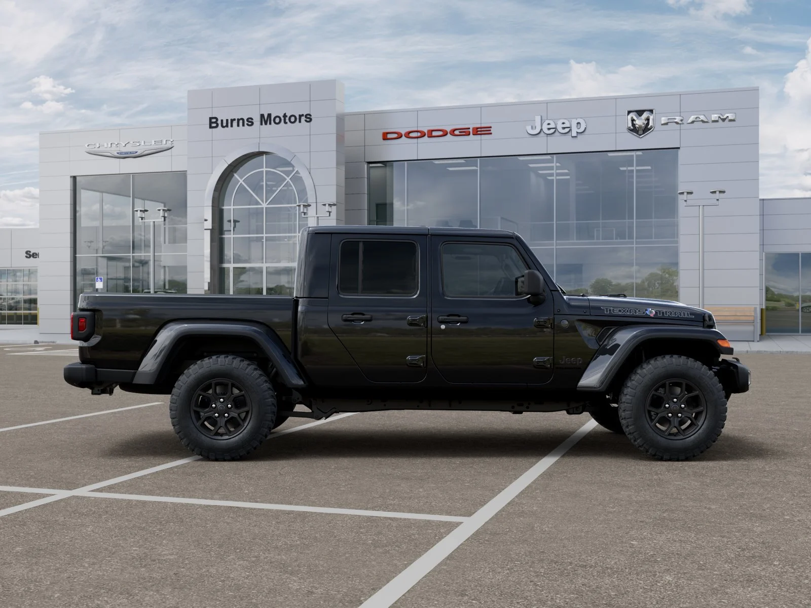 New 2026 Black Clear-Coat Exterior Paint Jeep Texas Trail image 47