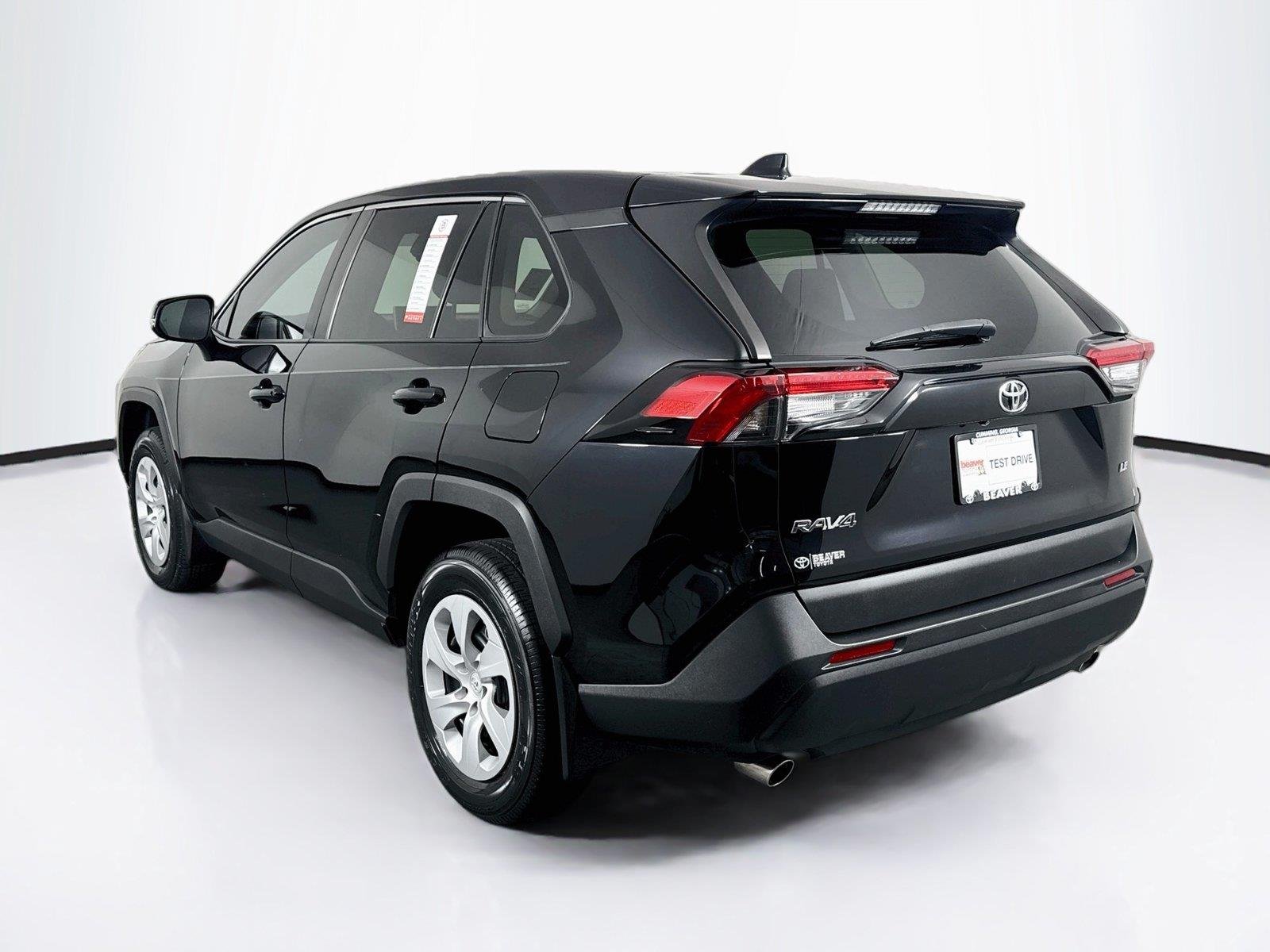 Certified Used 2024 Midnight Black Metallic Toyota LE image 11