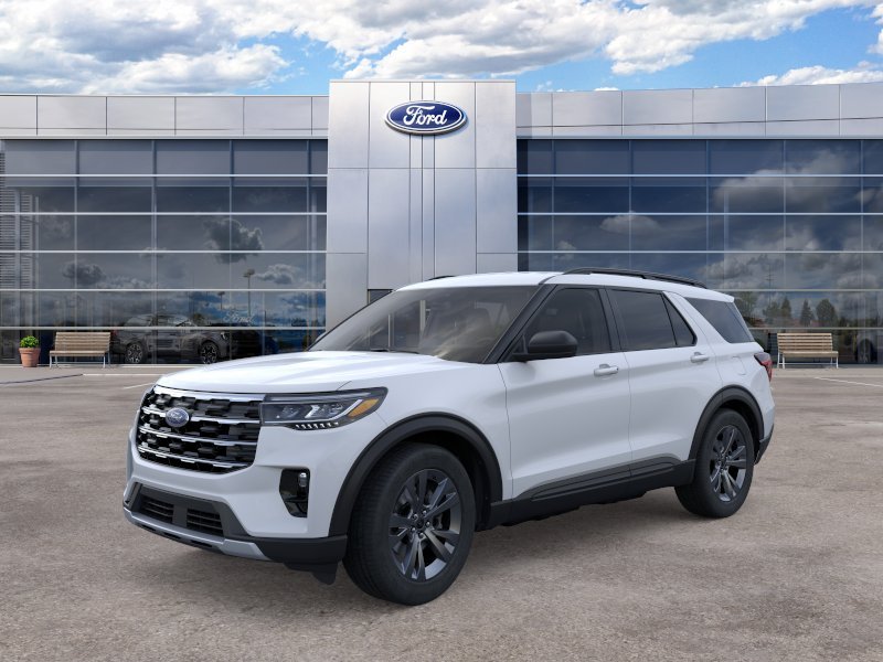 New 2026 Space White Metallic Ford Active image 1