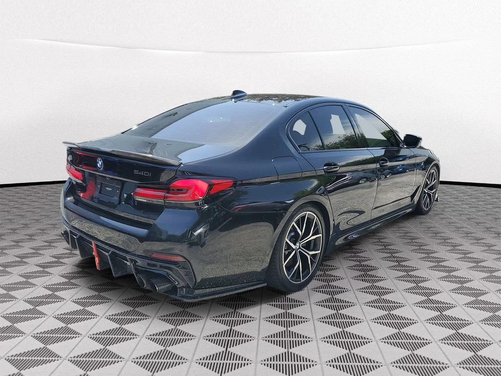 Used 2021 Black BMW 540i image 6