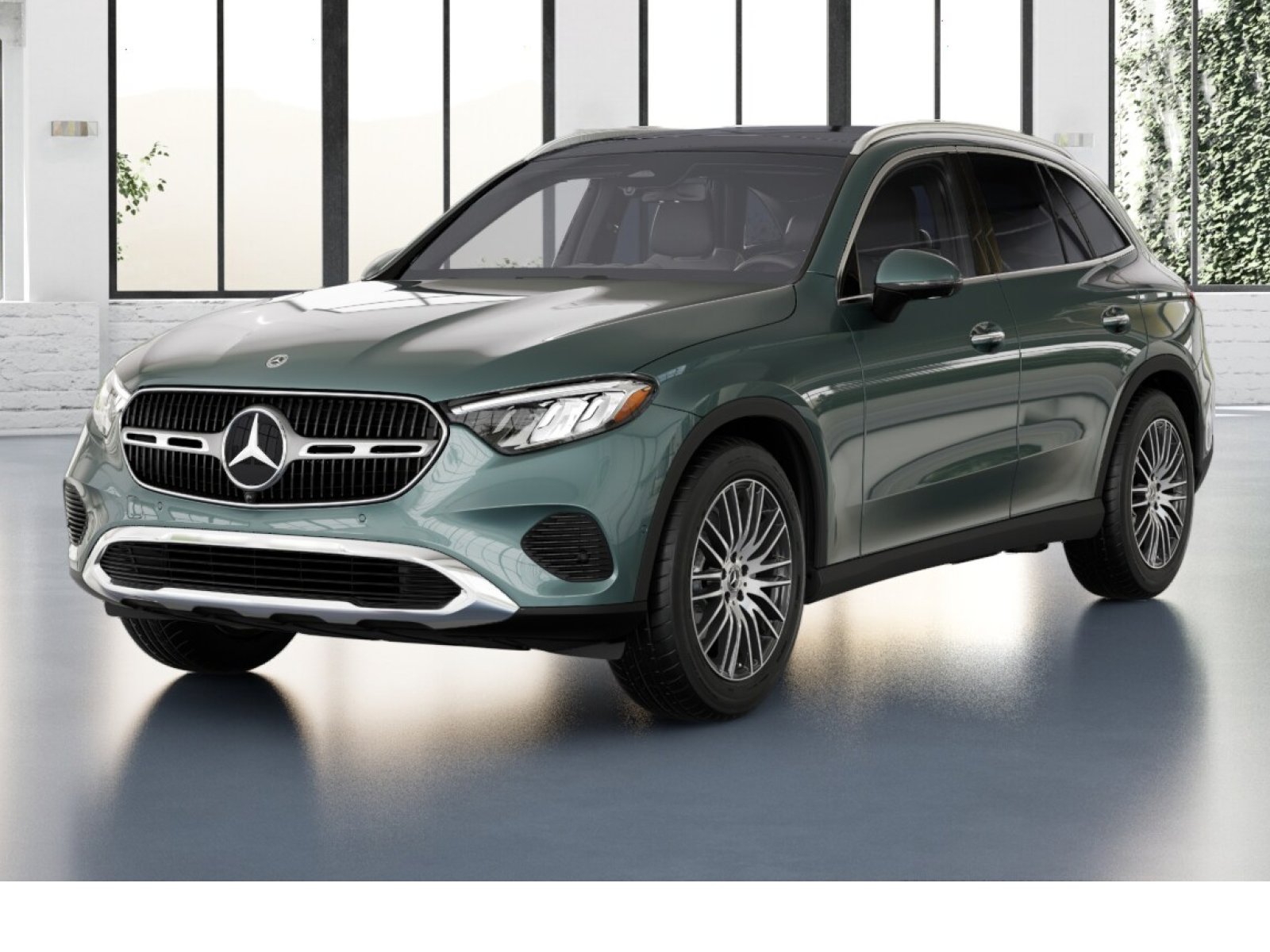New 2027 Verde Silver Metallic Mercedes-Benz GLC 300 4MATIC® SUV image 1