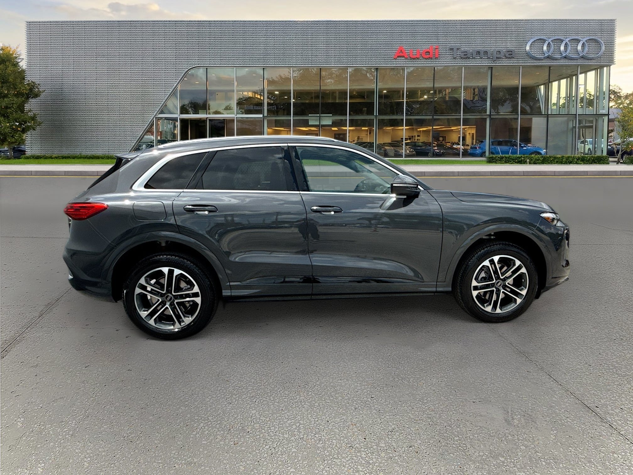 New 2026 Tambora Gray Metallic Audi Premium Plus image 2