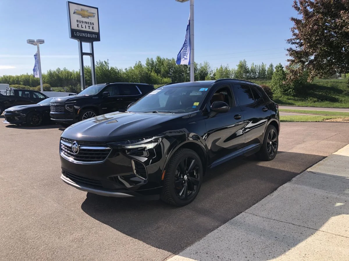 Used 2021 Black Buick AWD 4dr Essence image 4