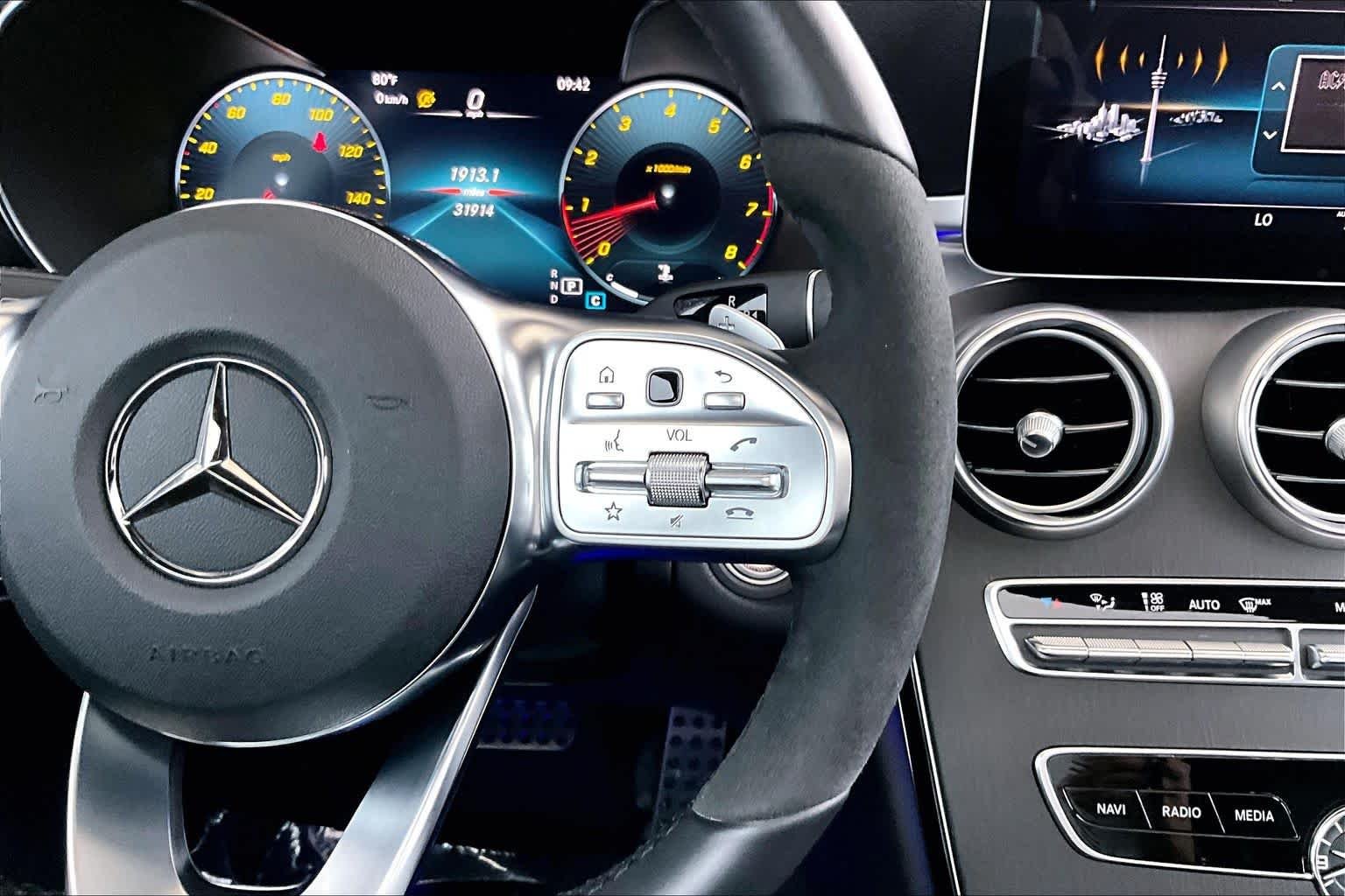 Used 2021 Polar White Mercedes-Benz C 300 image 22