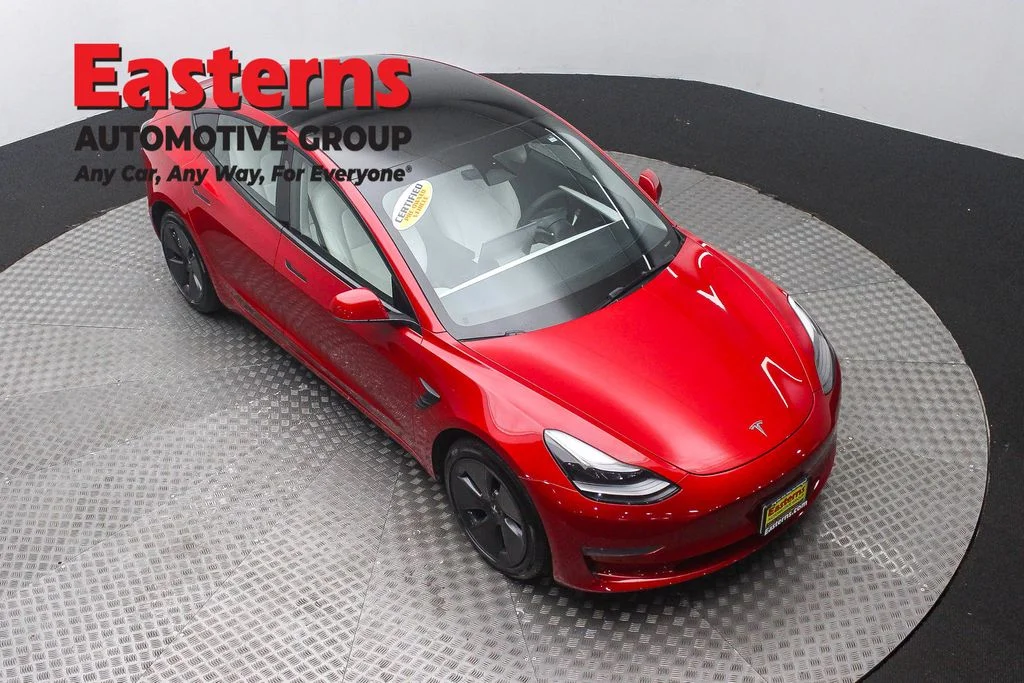 Used 2023 Red Tesla Base image 3