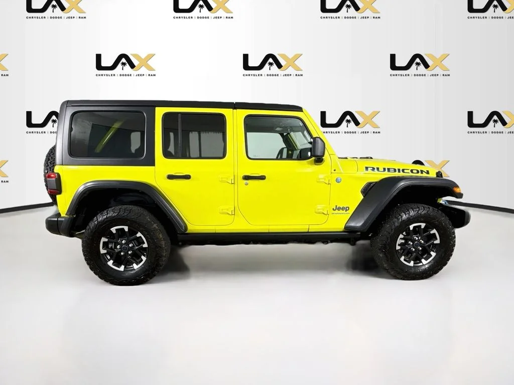 Used 2024 Yellow Jeep Rubicon 4xe image 8