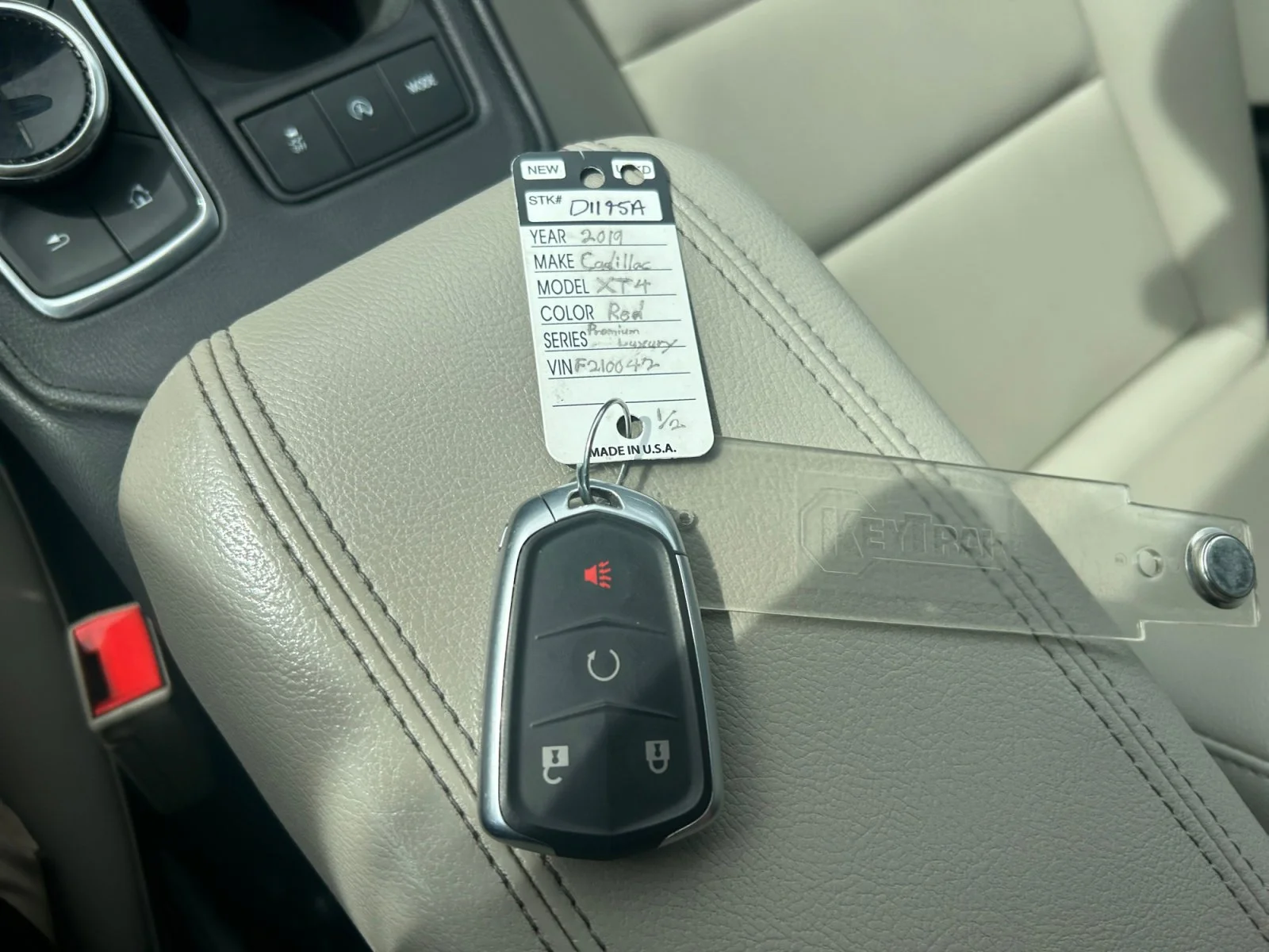 Used 2019 RED Cadillac AWD LUXURY AWD image 24