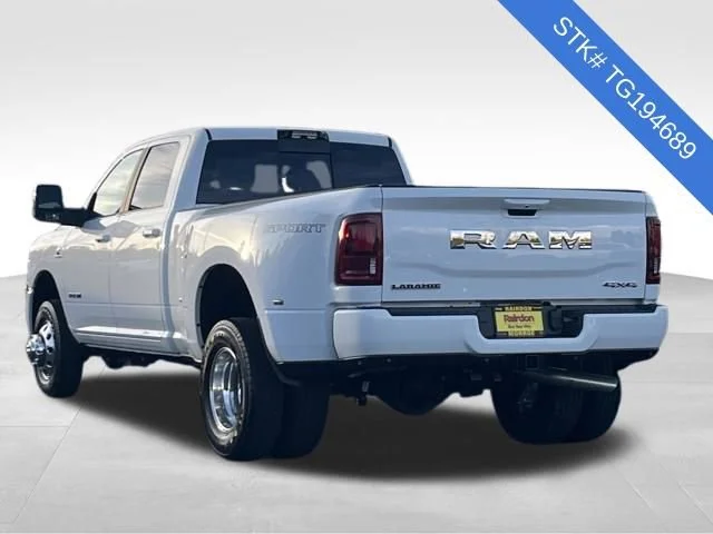 New 2026 Bright White Clear-Coat Exterior Paint RAM Laramie image 4