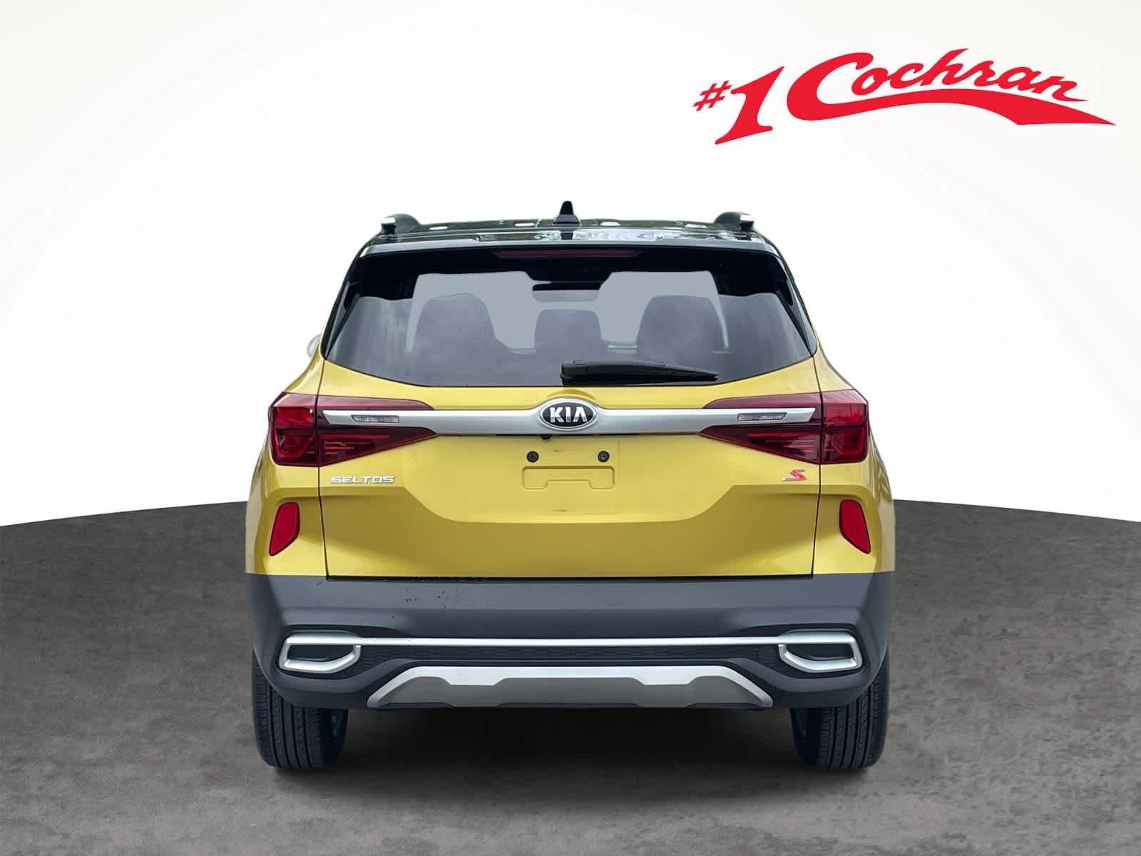 Certified Used 2021 Starbright Yellow/Black Roof Kia S image 12