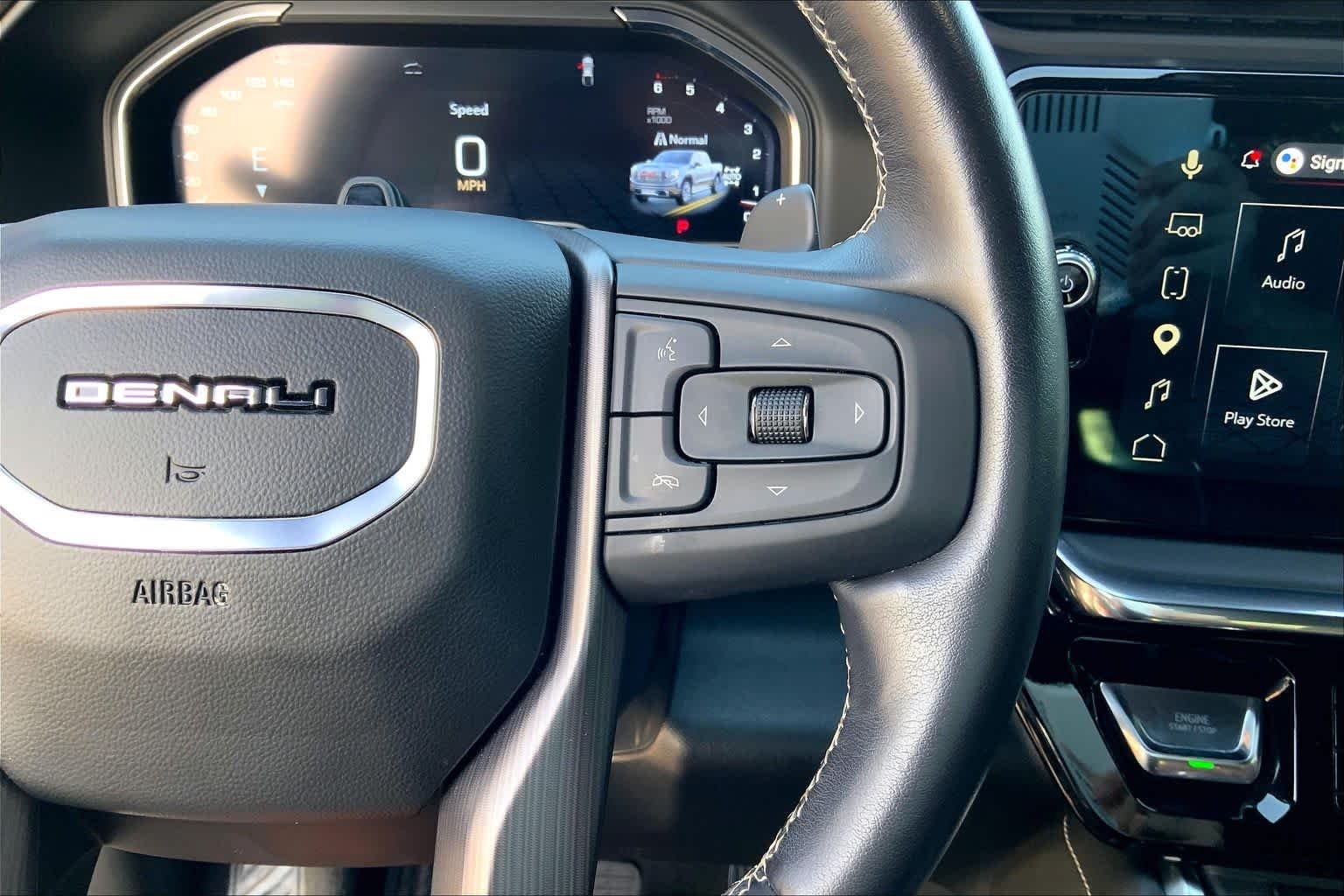 Used 2024 White Frost Tricoat GMC Denali Ultimate image 25