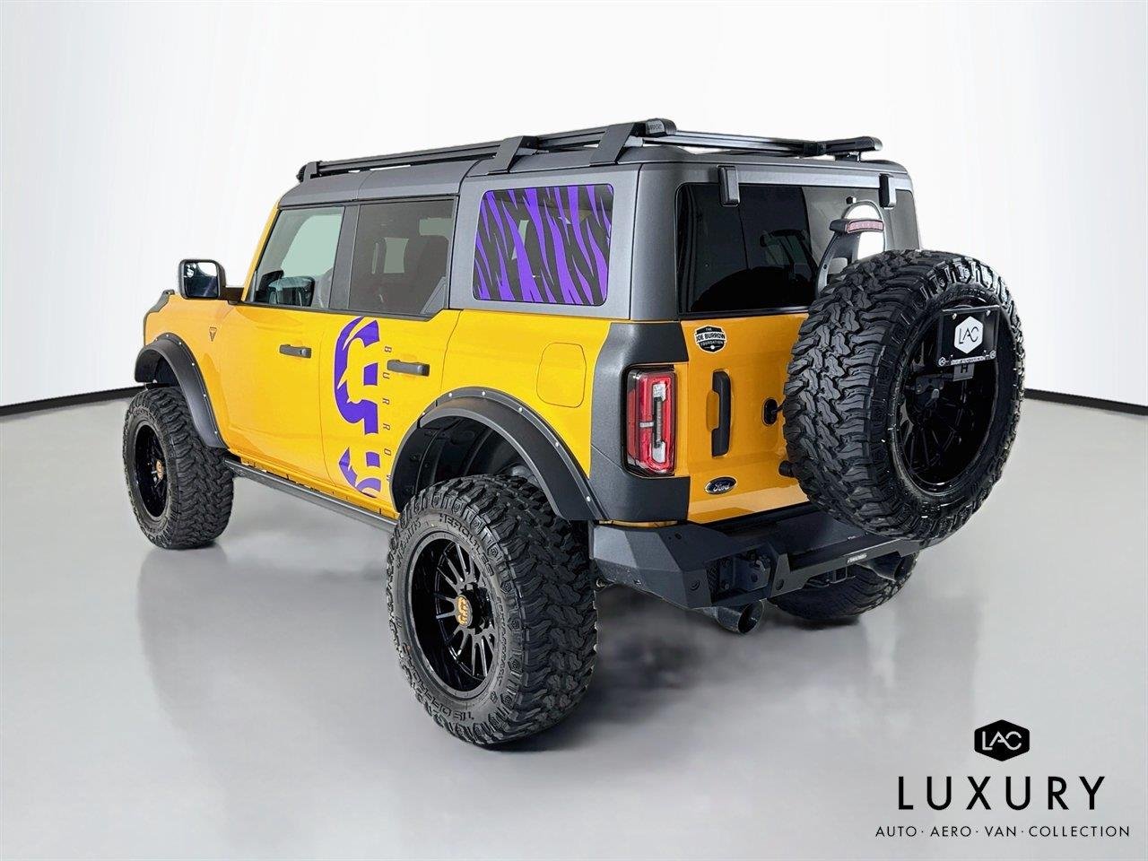 Used 2022 Cyber Orange Metallic Tricoat Ford Badlands | Custom Build for Joe Burrow Foundation image 8