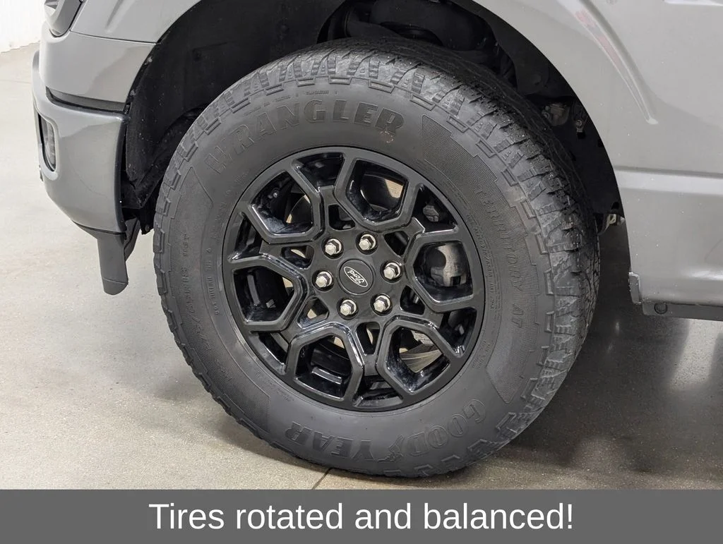 Certified Used 2024 Carbonized Gray Metallic Ford XLT image 2