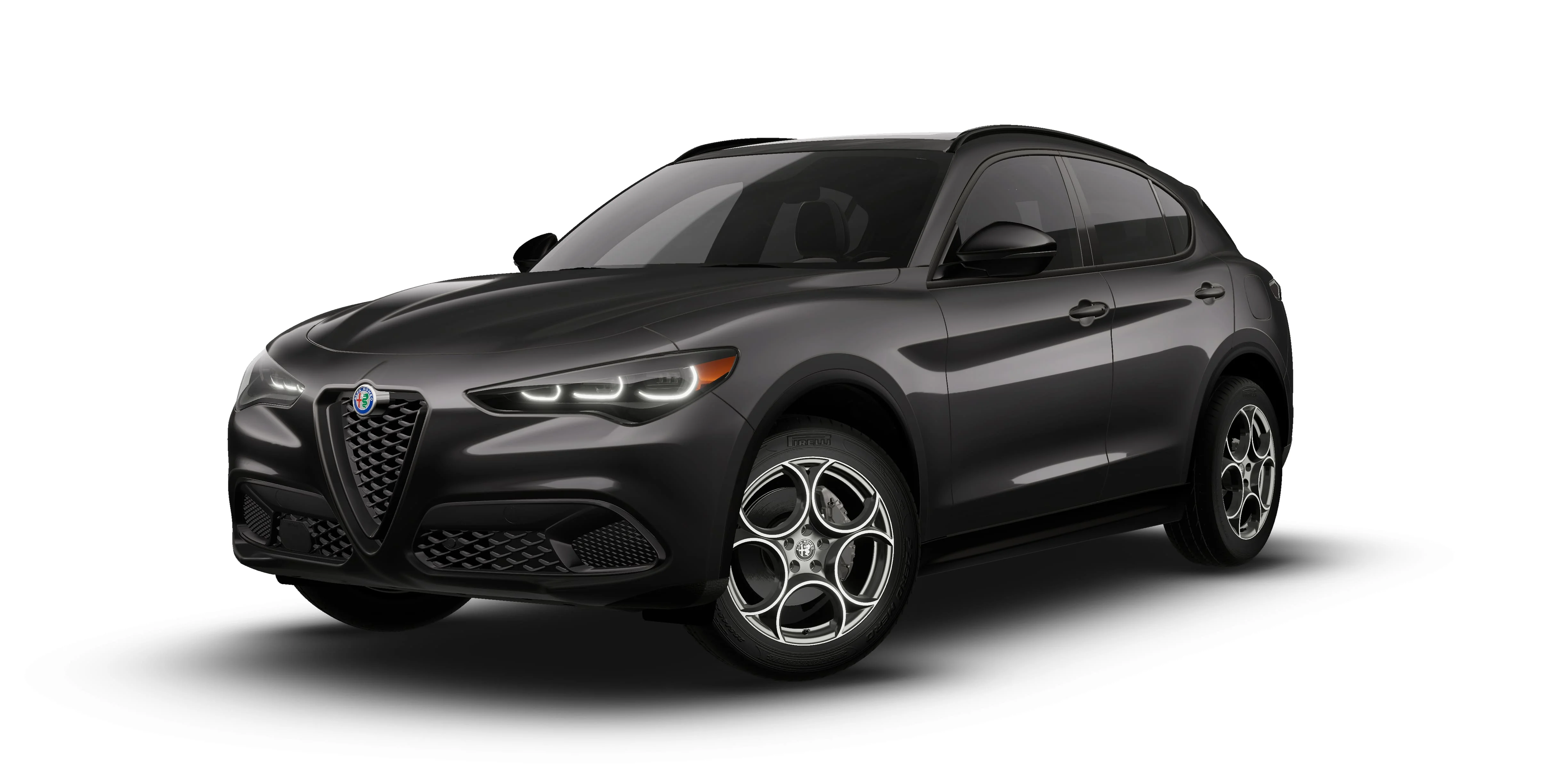New 2026 Vulcano Black Metallic Exterior Paint Alfa Romeo  image 13