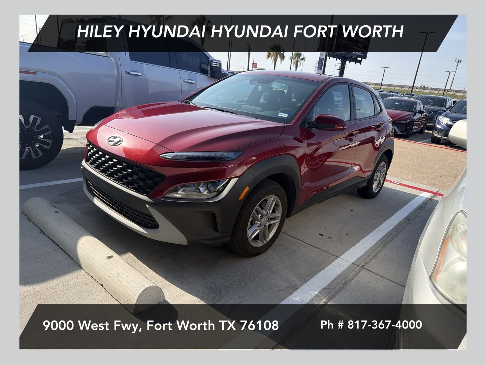 Certified Used 2023 Ultimate Red Hyundai SE image 1